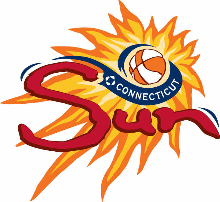 Connecticut Sun 2003-Pres Primary Logo iron on heat transfer